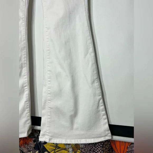 We The Free Jayde White Flare High-Rise Jeans - Picture 5 of 7
